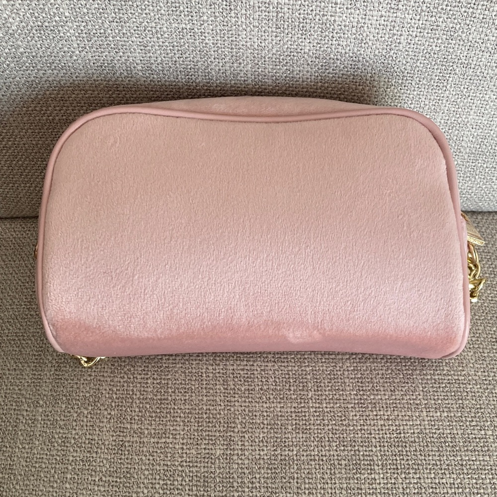 Tom Ford Powder Pink Shearling Clutch - Picture 3 of 4